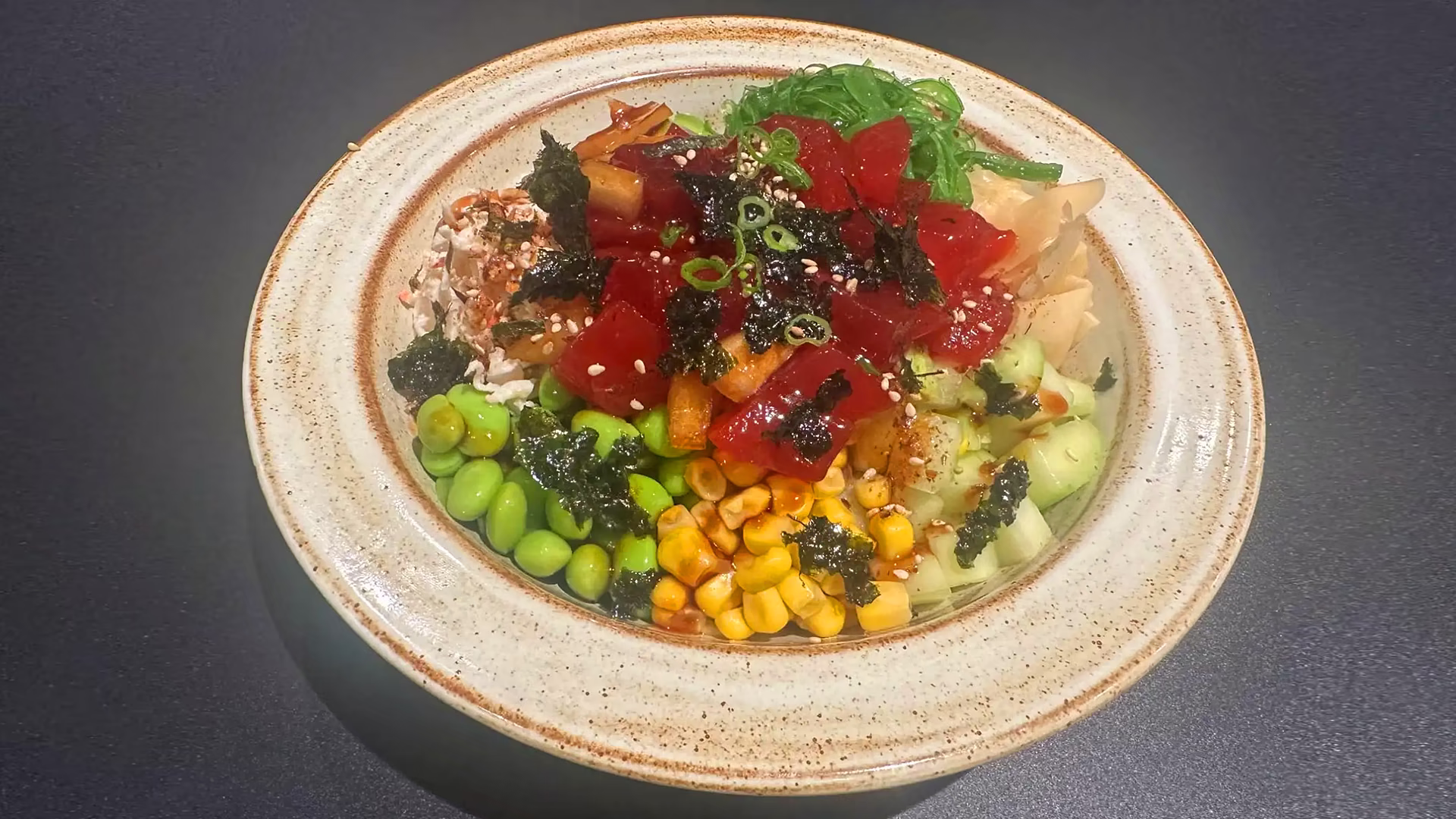 Sushi presentation